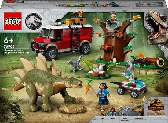 LEGO Dinosaurusmissies: Ontdekking van de Stegosaurus - 76965