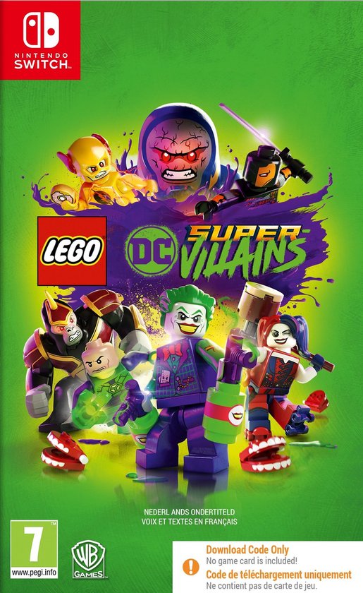 LEGO DC Super-Villains - Nintendo Switch (code in box)