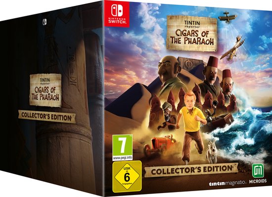 Tintin Reporter: Cigars of the Pharaoh Collector's Edition - Nintendo Switch