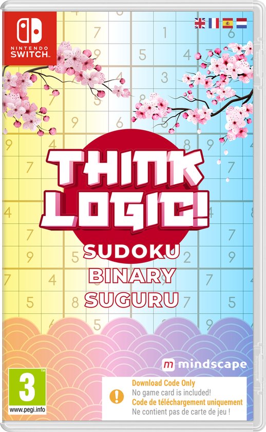 Think Logic! Sudoku - Binary - Suguru (Code in a Box) - Switch