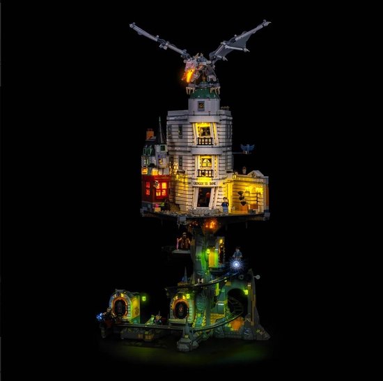 Light My Bricks - Verlichtingsset geschikt voor LEGO Harry Potter Gringotts Wizarding Bank - Collectors' Edition 76417