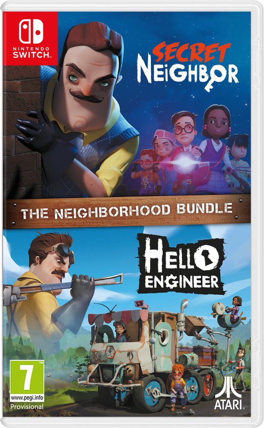 Secret Neighbor + Hello Engineer - The Neighborhood Bundle - Nintendo Switch