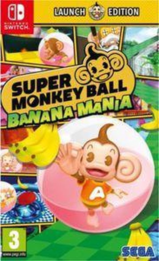 Super Monkey Ball Banana Mania - Launch Edition