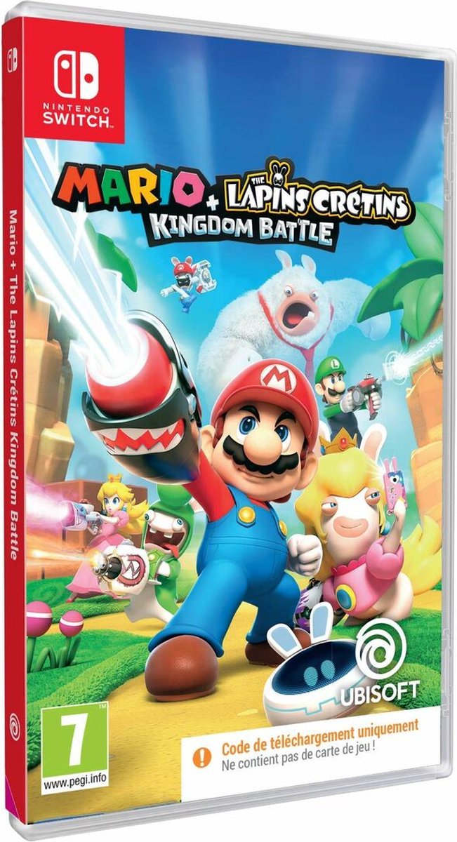 Video game for Switch Ubisoft Mario + Raving Rabbids Kingdom Battle Download code