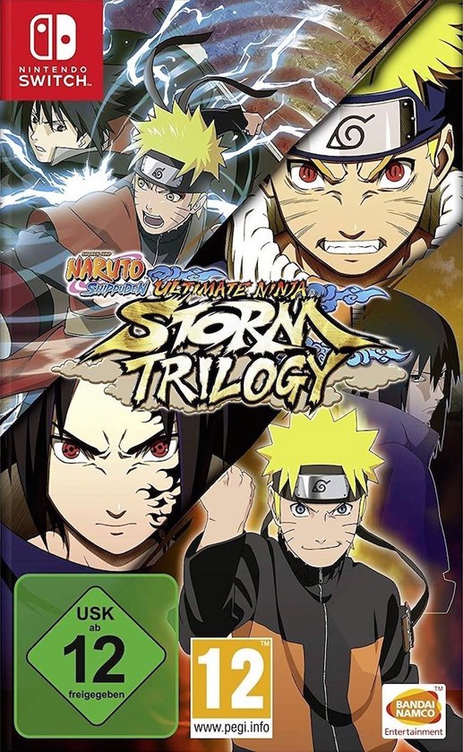 Naruto Shippuden: Ultimate Ninja Storm Trilogy (Code In Box) (Switch)