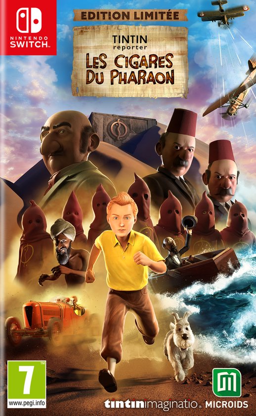 Tintin Reporter: Les Cigares du pharaon: Limited Edition - Switch