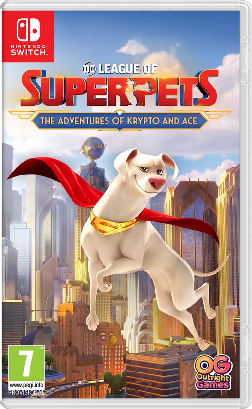 DC League of Super-Pets: The Adventures of Krypto and Ace - Nintendo Switch