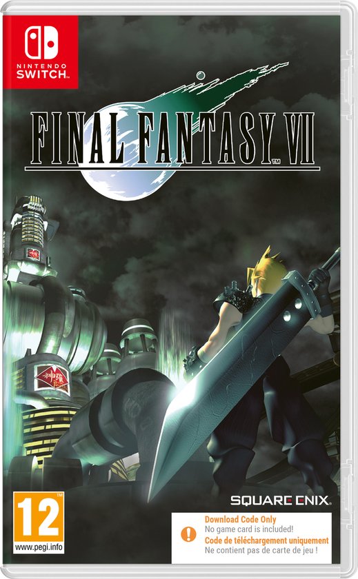 Final Fantasy VII - Nintendo Switch - Code in a box