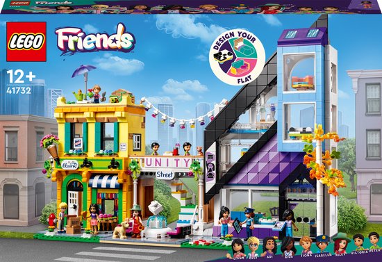 LEGO Friends Bloemen- en decoratiewinkel in de stad, Bouwspeelgoed voor Kinderen - 41732