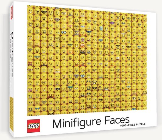 Lego - LEGO® Minifigure Faces 1000-Piece Puzzle