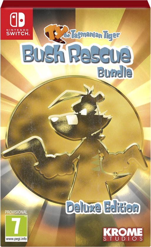 TY the Tasmanian Tiger Bush Rescue Bundle Deluxe - Switch