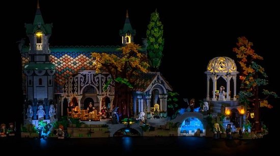 Light My Bricks - Verlichtingsset geschikt voor LEGO The Lord of the Rings Rivendell 10316