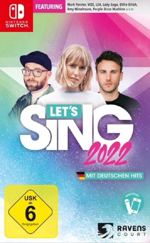 Let's Sing 2022 mit deutschen Hits - Nintendo Switch