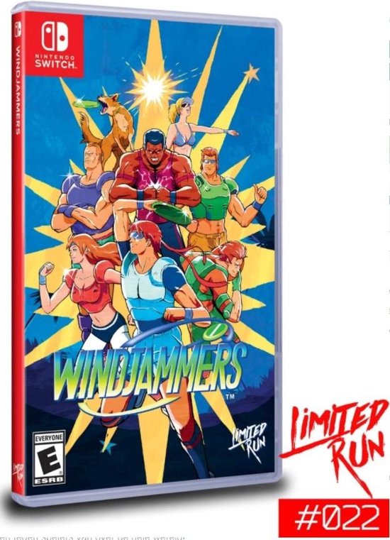 Windjammers (Limited Run #022)/nintendo switch