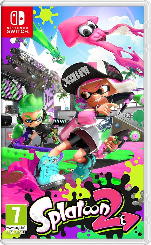 Nintendo Splatoon 2, Nintendo Switch, Multiplayer modus, 10 jaar en ouder