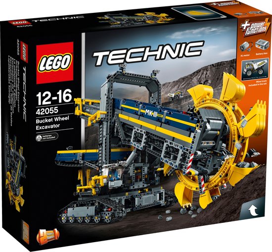 LEGO Technic Emmerwiel Graafmachine - 42055