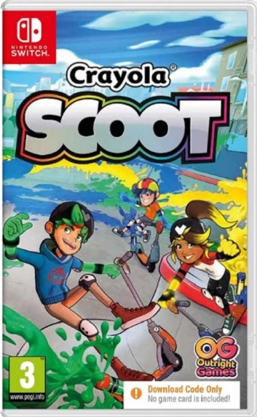 Crayola Scoot Nintendo Switch - Code-in-a-box