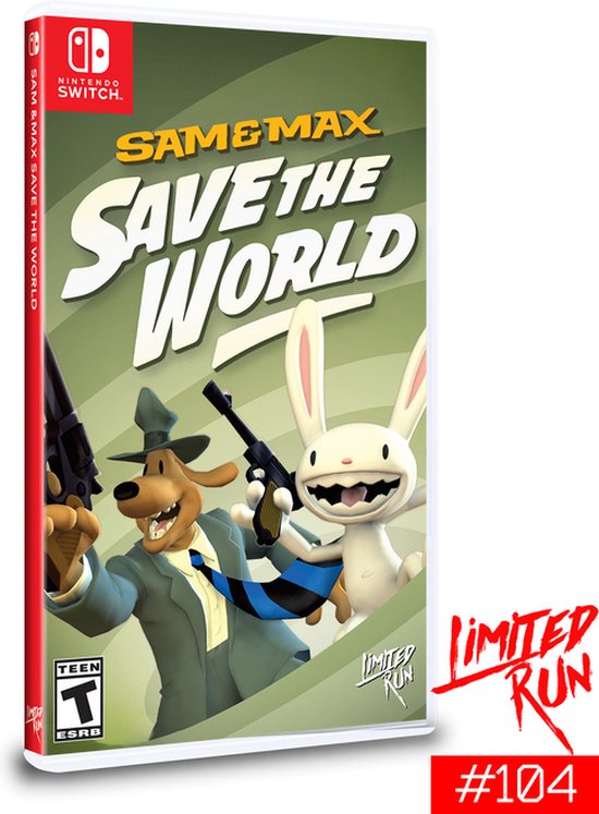 Sam & Max Save the World (Limited Run Games) (USA)/nintendo switch