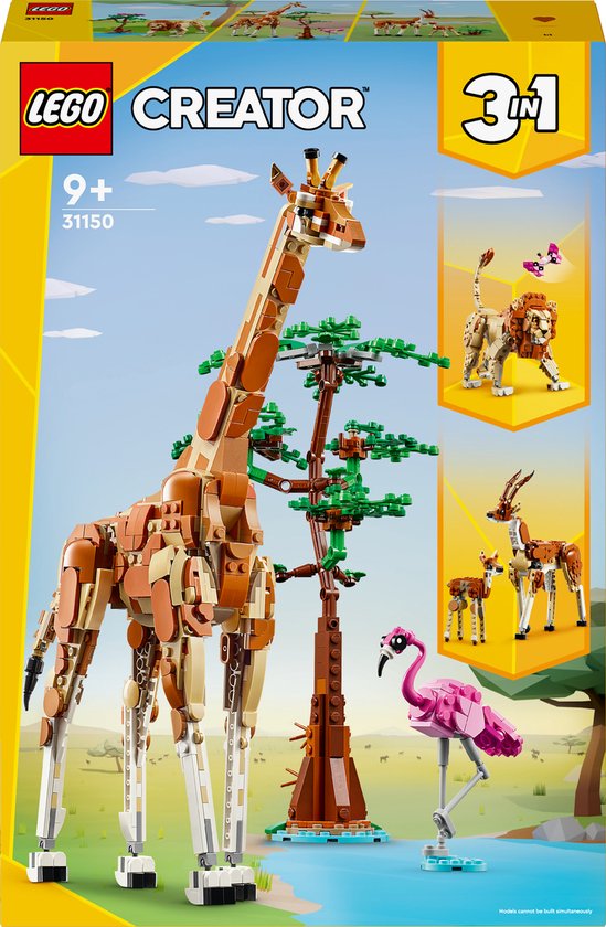 LEGO Creator 3in1 Safaridieren - 31150