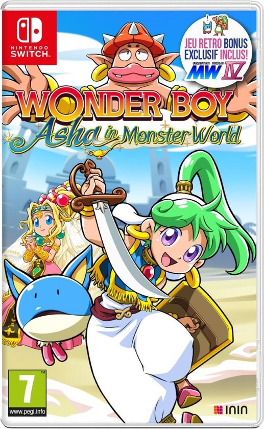 Wonder Boy Asha in Monster World