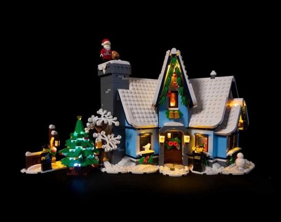 Light My Bricks - Verlichtingsset geschikt voor LEGO Santa's Visit 10293