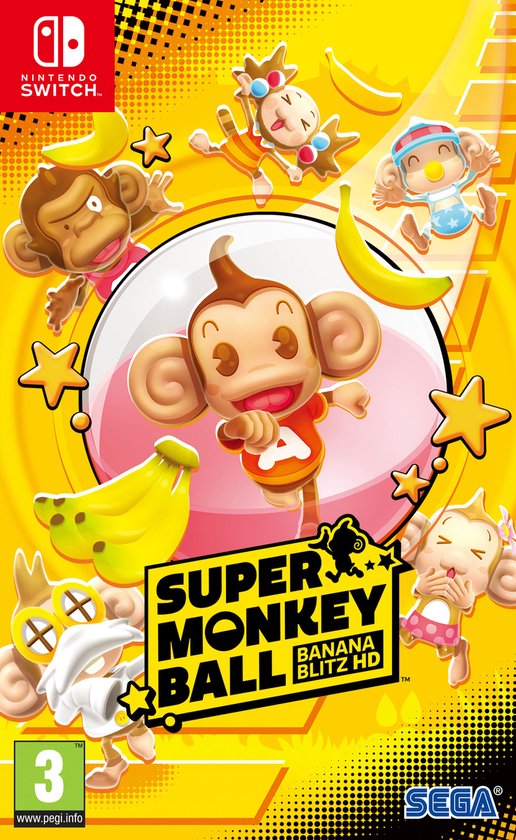 Super Monkey Ball Banana Blitz HD (Code-in-a-box) - Nintendo Switch versie