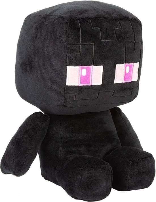 Lifect Kids® - Minecraft Enderman Knuffel - Pluche - Minecraft Speelgoed - Minecraft lego