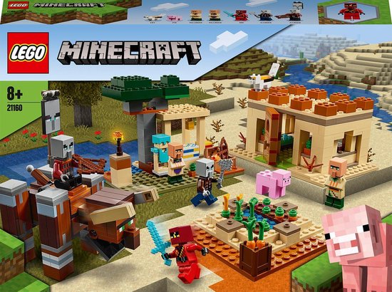 LEGO Minecraft De Illager Overval - 21160