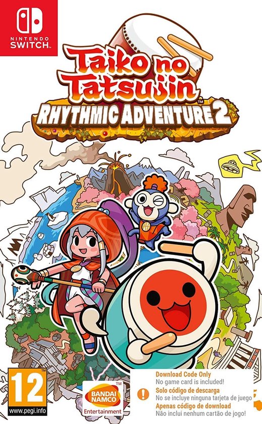 Taiko No Tatsujin Rhythmic Adventure 2 (Code in a Box)