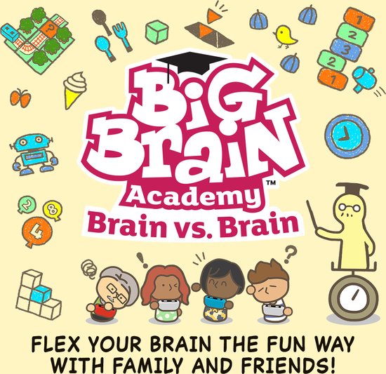 Nintendo Big Brain Academy: Brain vs. Brain Standaard Duits, Engels Nintendo Switch