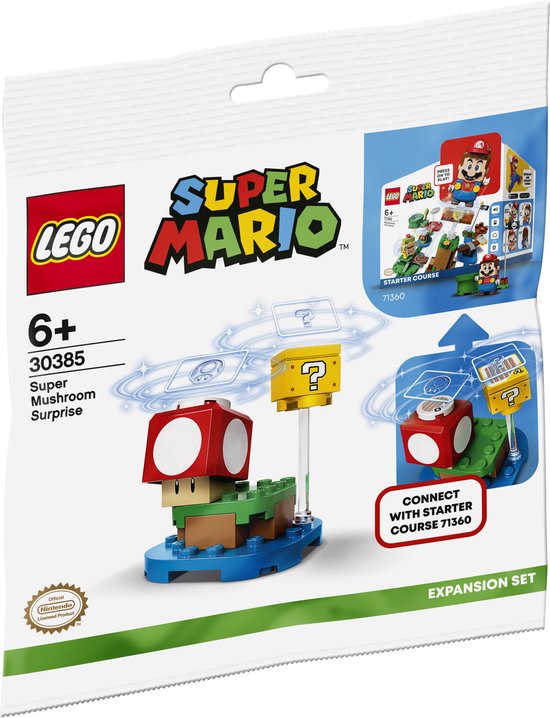 LEGO Super Mario Super Mushroom-verrassing uitbreidingsset – 30385