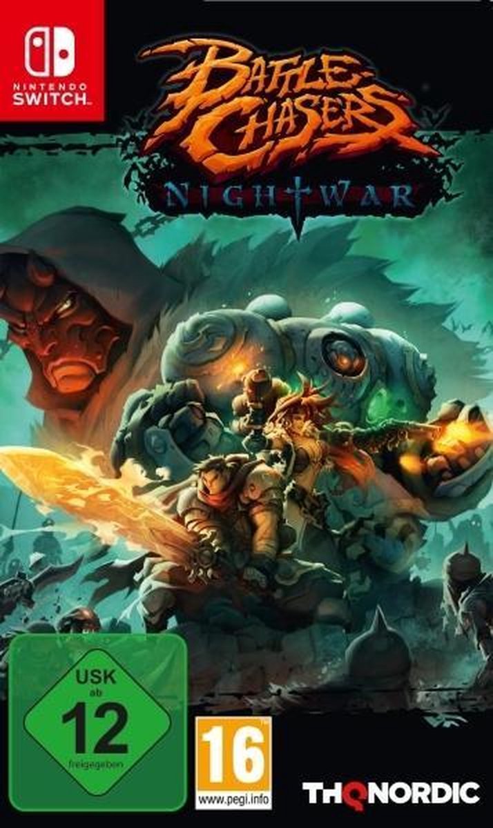 THQ Battle Chasers: Nightwar, Nintendo Switch, T (Tiener)