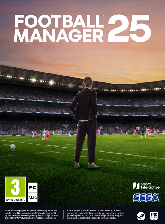 Football Manager 25 - PC - Code in box