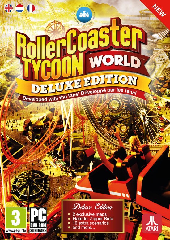 Roller Coaster Tycoon World - Deluxe Edition - Windows