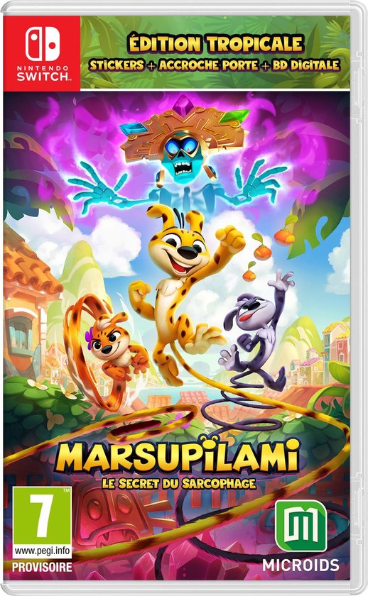 Marsupilami: Le Secret Du Sarcophage Edition Tropicale - Switch