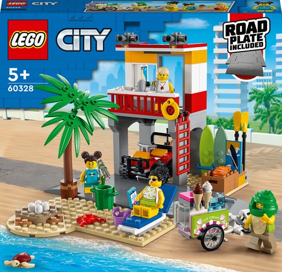 LEGO City Strandwachter Uitkijkpost - 60328