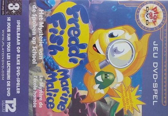 Actie - Freddi Fish 2, Het Mysterie Van De Spoken Op School