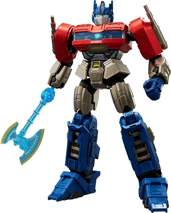 Hasbro - Transformers One Optimus Prime Orion Pax | Auto bots wars | Robot technic modelbouw | Gundam model kit | Speelgoed legacy star bouwpakket | Bekend van manga & anime | Niet compatibel met lego of revell | incl. opvouwbare PVC display