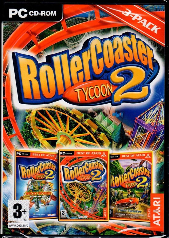 Rollercoaster Tycoon 2 (3 Pack) - Windows