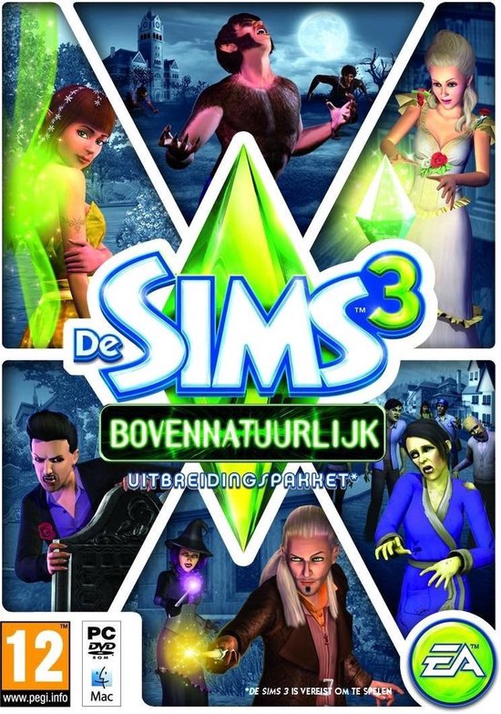 Sims 3 Bovennatuurlijk PC/MAC