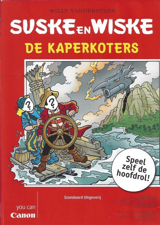 PC GAME - Suske en Wiske - De Kaperkoters