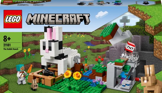 LEGO Minecraft De Konijnenhoeve - 21181