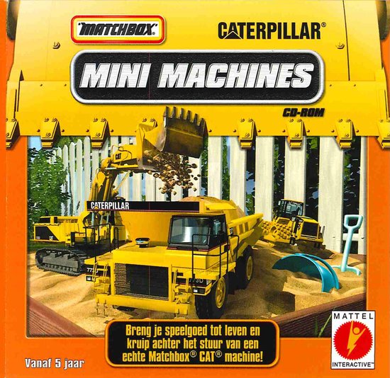 Matchbox Caterpillar mini machines