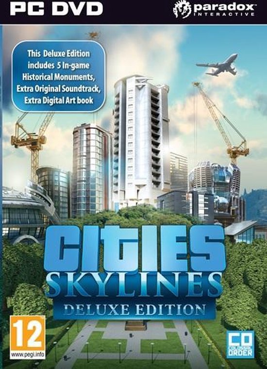 Cities: Skylines - Deluxe Edition - Code in a Box - PC/MAC