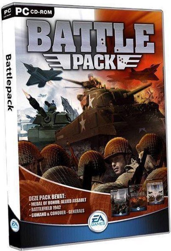 Battlepack (medal Of Honor, Allied Assault, Battlefield 1942, C&c, Generals)