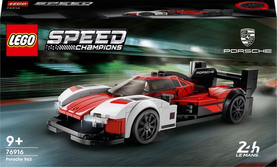 LEGO Speed Champions Porsche 963 Auto Speelgoed Set - 76916