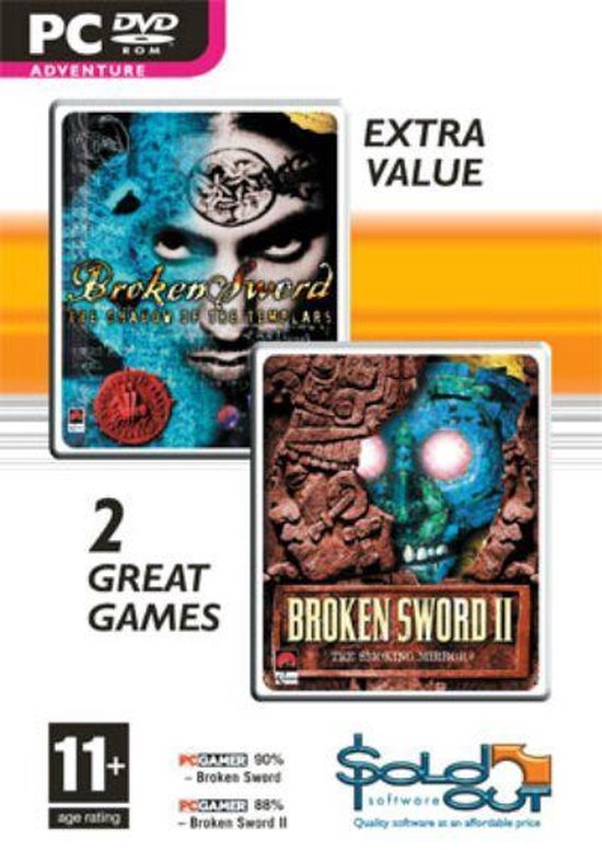 Broken Sword 1 + 2 Double Pack  (DVD-Rom)