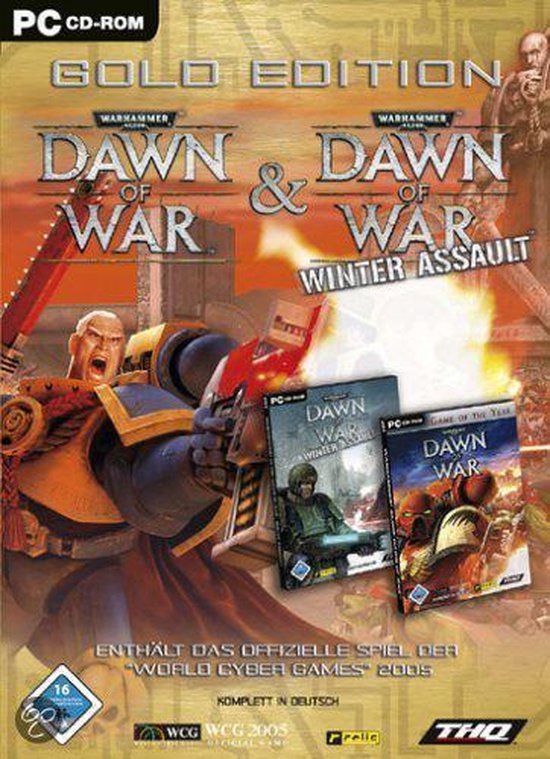 Warhammer 40.000, Dawn Of War (dawn Of War + Winter Assault (import) - Windows