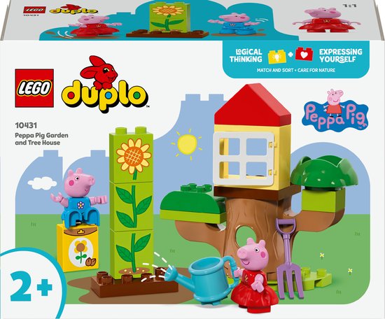 LEGO DUPLO Peppa Big tuin en boomhut - 10431