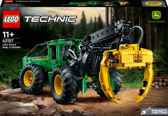 LEGO Technic John Deere 948L-II Skidder Voertuig Bouwpakket - 42157